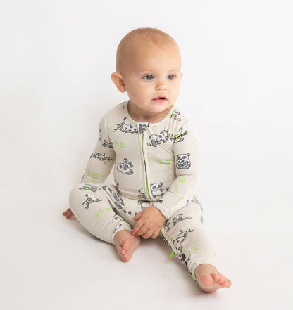 Panda Bamboo Convertible Footie