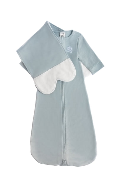 Butterfly Swaddle Preemie Blue