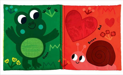 COLORS cloth touch and feel book: Baby Basics