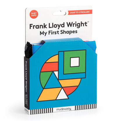 Frank Lloyd Wright My First Shapes Crinkle Fabric Stroller Book