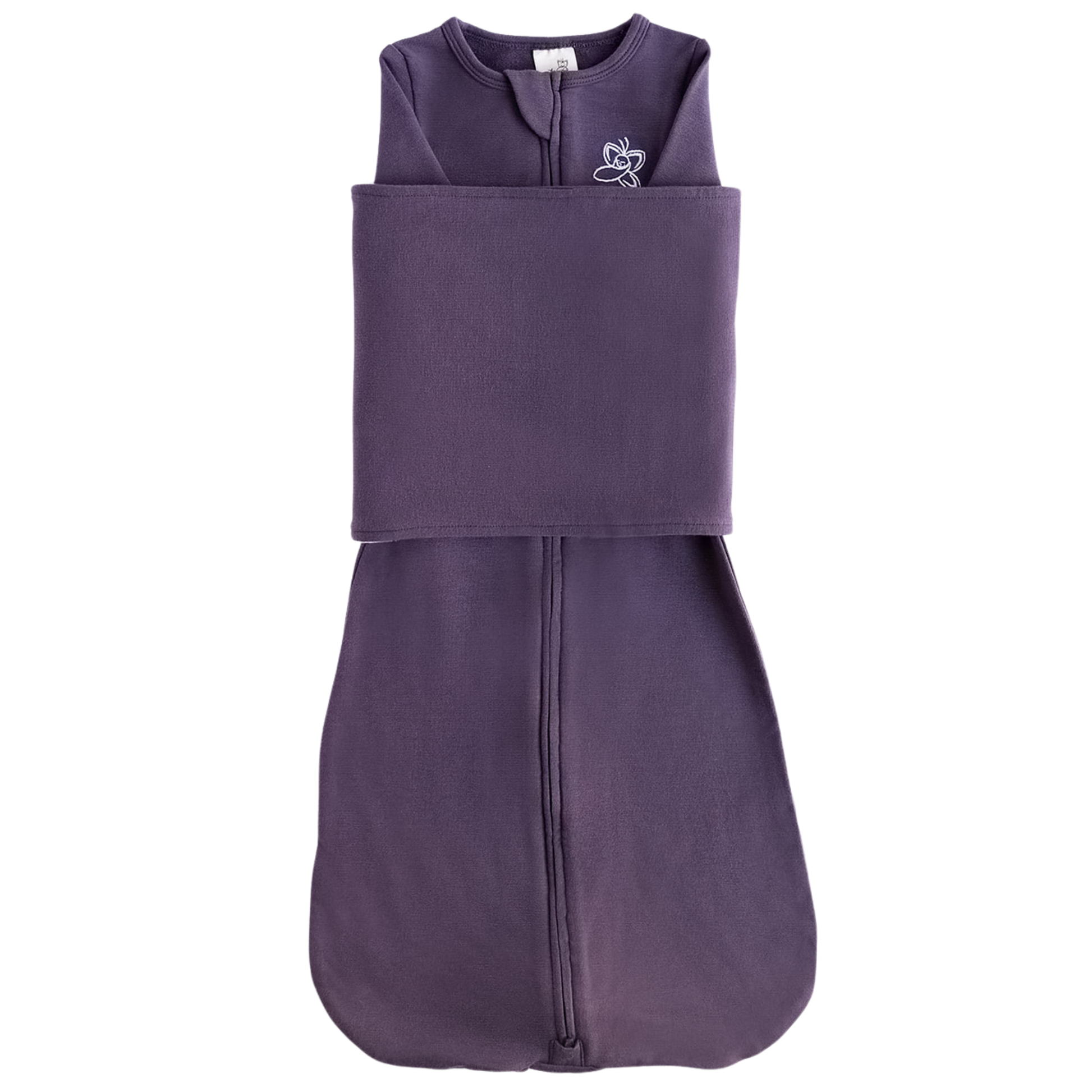 Butterfly Swaddle Purple Closed