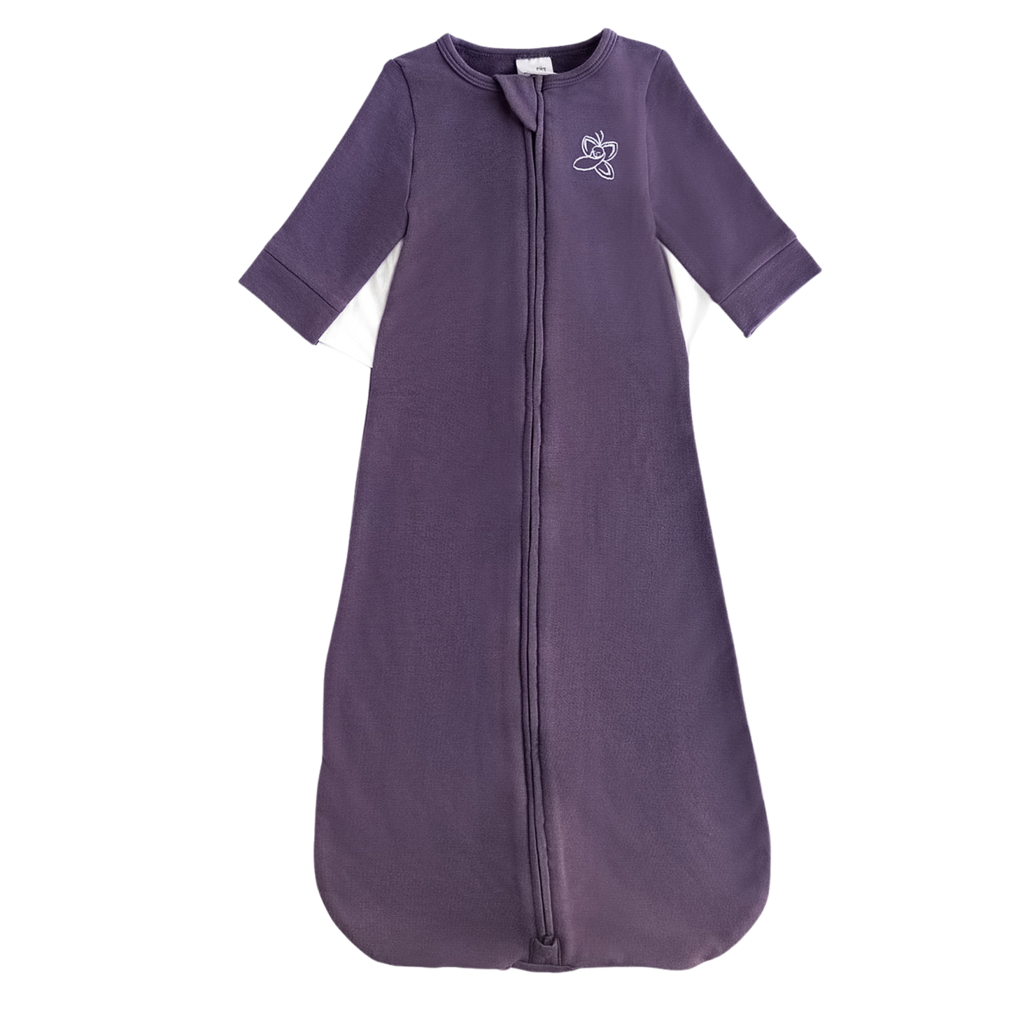 Butterfly Swaddle Purple Opened