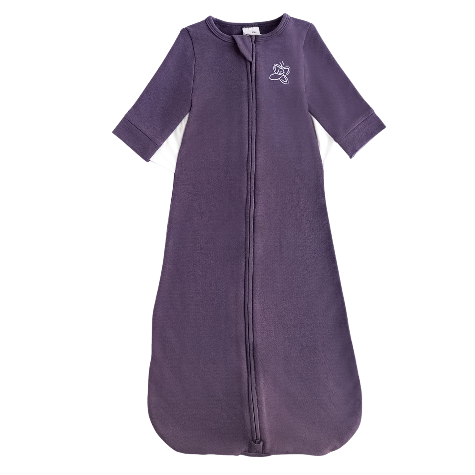 Butterfly Swaddle Purple Opened