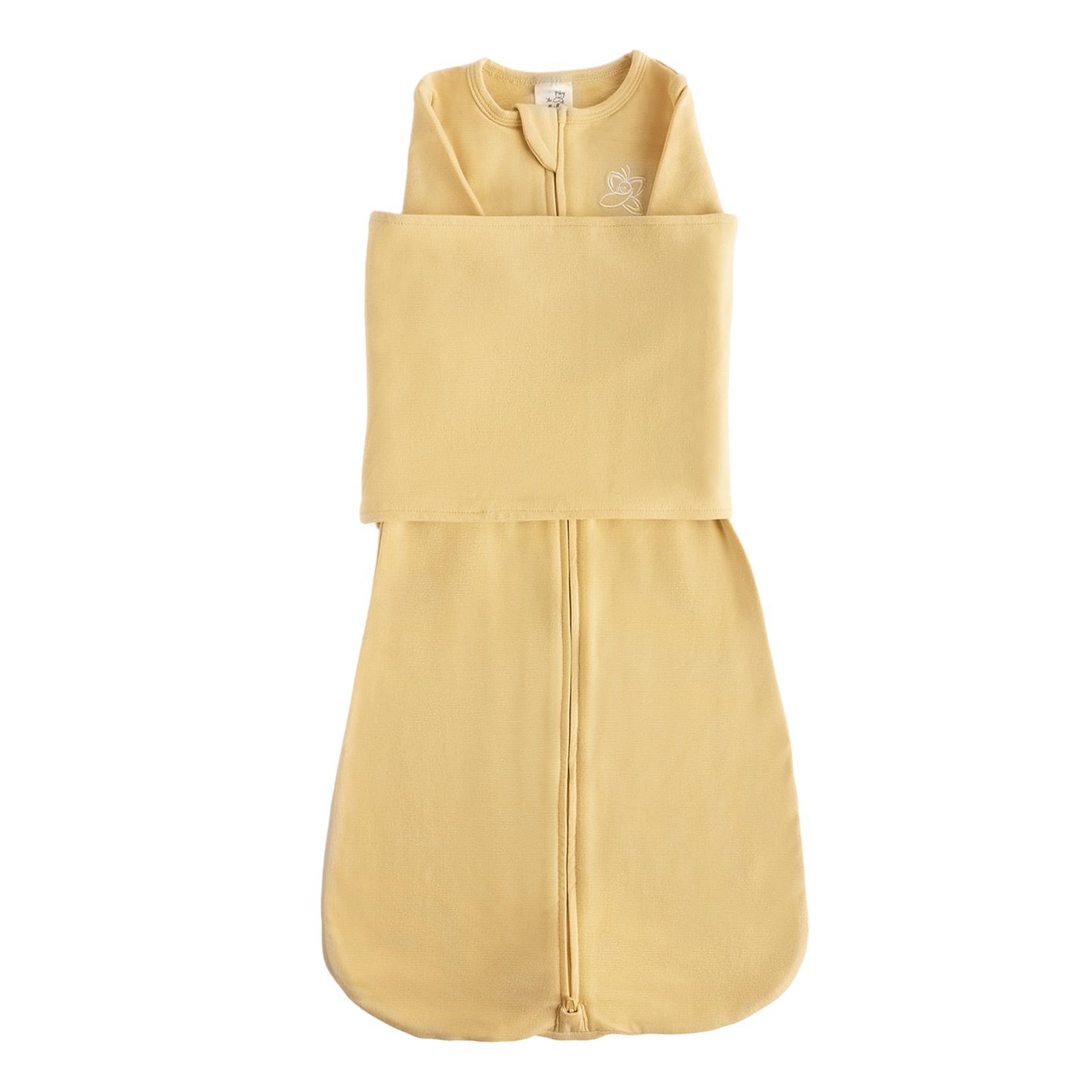 Butterfly Swaddle Yellow Closed