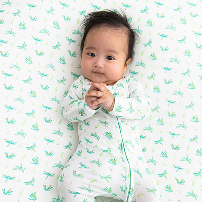 Dragonfly Bamboo Convertible Footie