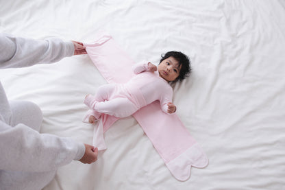 Swaddle T-Wrap Band & Footie Pajama Pant Set