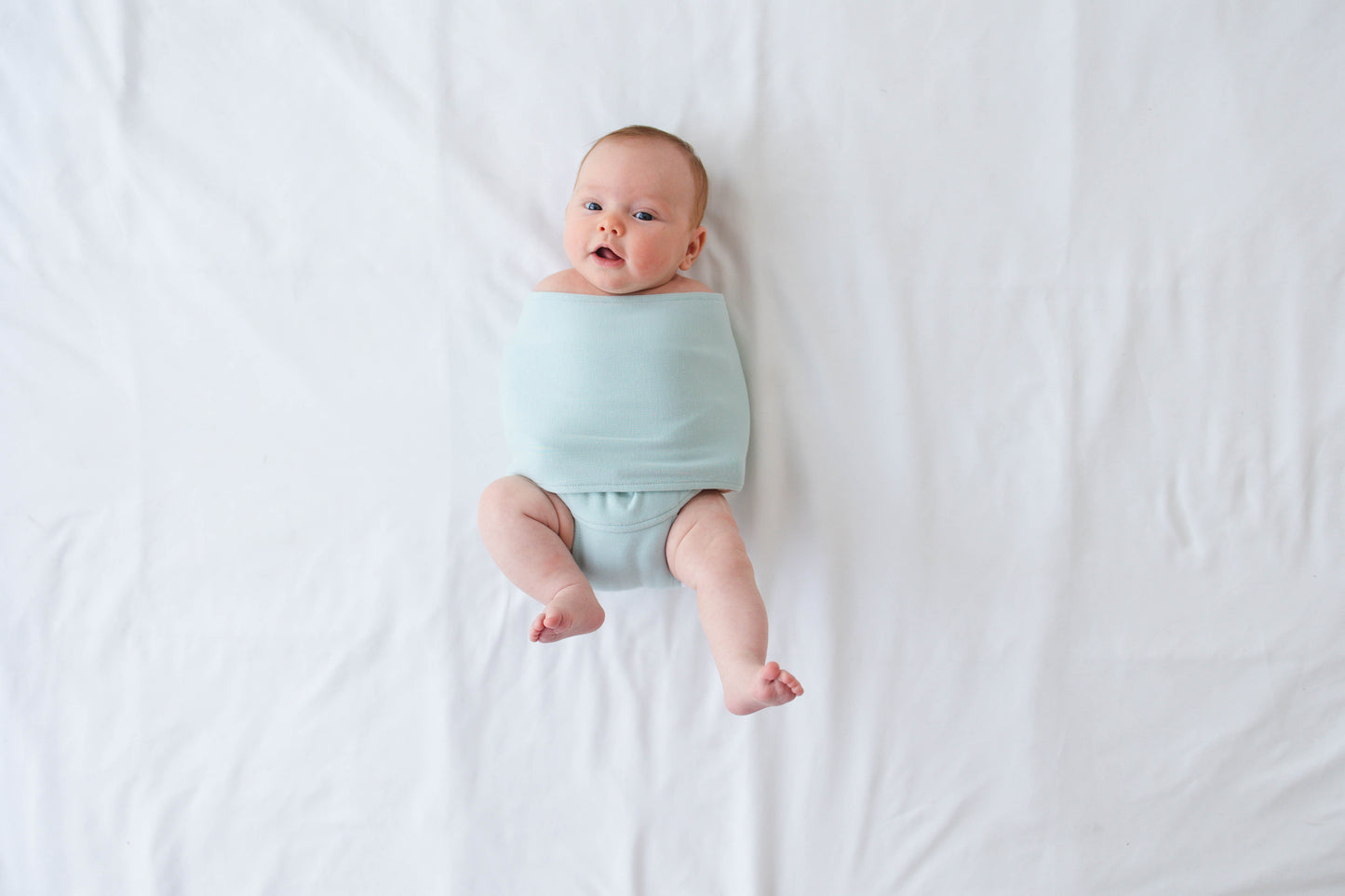 Swaddle T-Wrap Band & Footie Pajama Pant Set