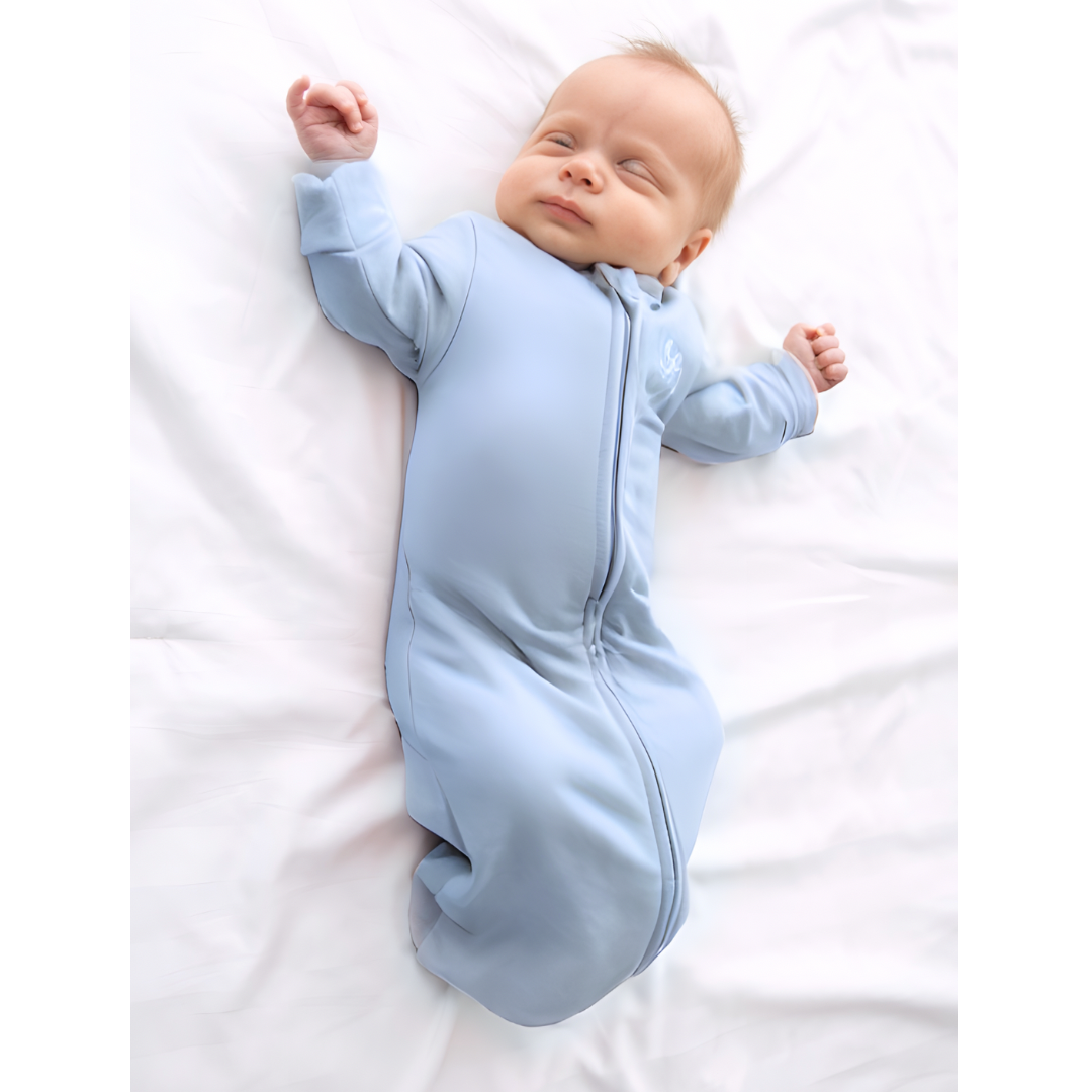 Preemie Blue Butterfly Swaddle