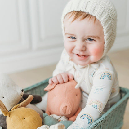 Rainbows Bamboo Convertible Footie