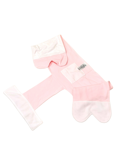 Swaddle T-Wrap Band & Footie Pajama Pant Set