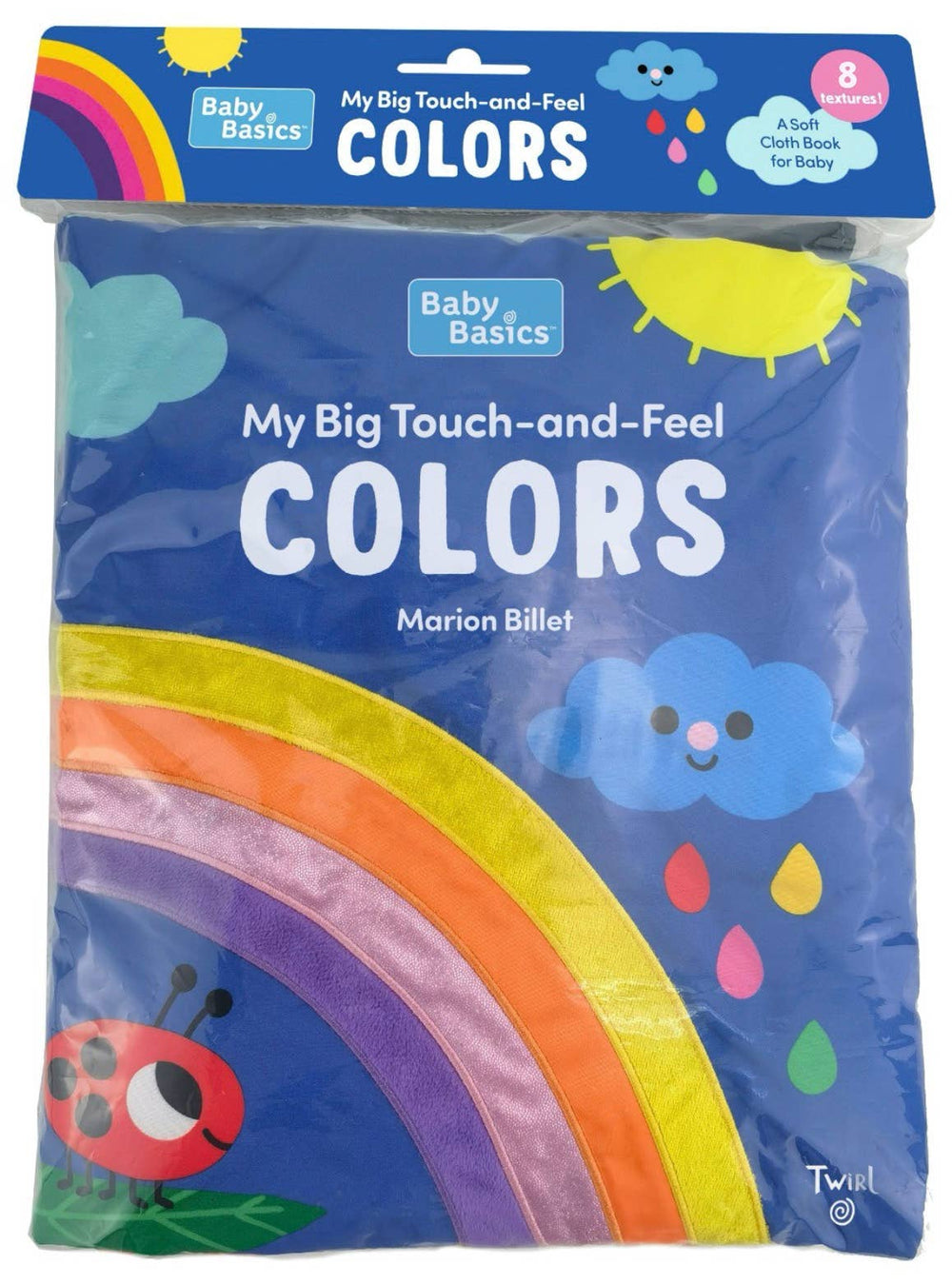 COLORS cloth touch and feel book: Baby Basics