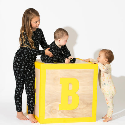 Dino ABC Bamboo Convertible Footie