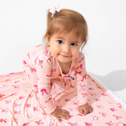 Take A Bow Bamboo Convertible Footie