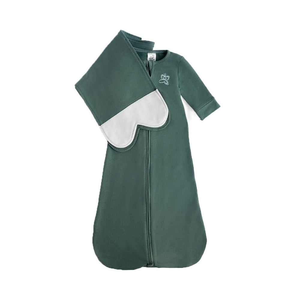 Butterfly Swaddle - Multi-Stage Sleep System (Green)