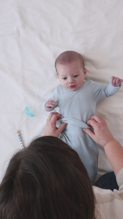 Swaddle T-Wrap Band & Footie Pajama Pant Set