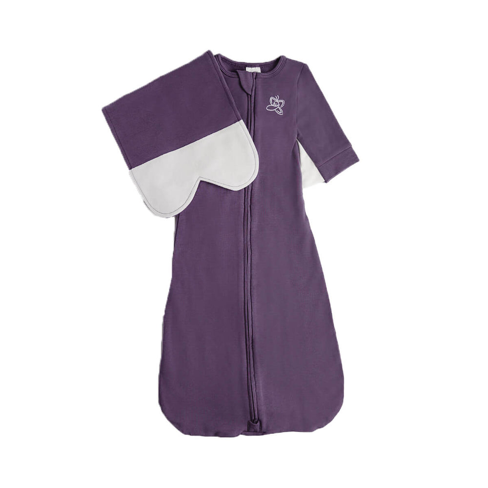 Butterfly Swaddle - Multi-Stage Sleep System (Purple)