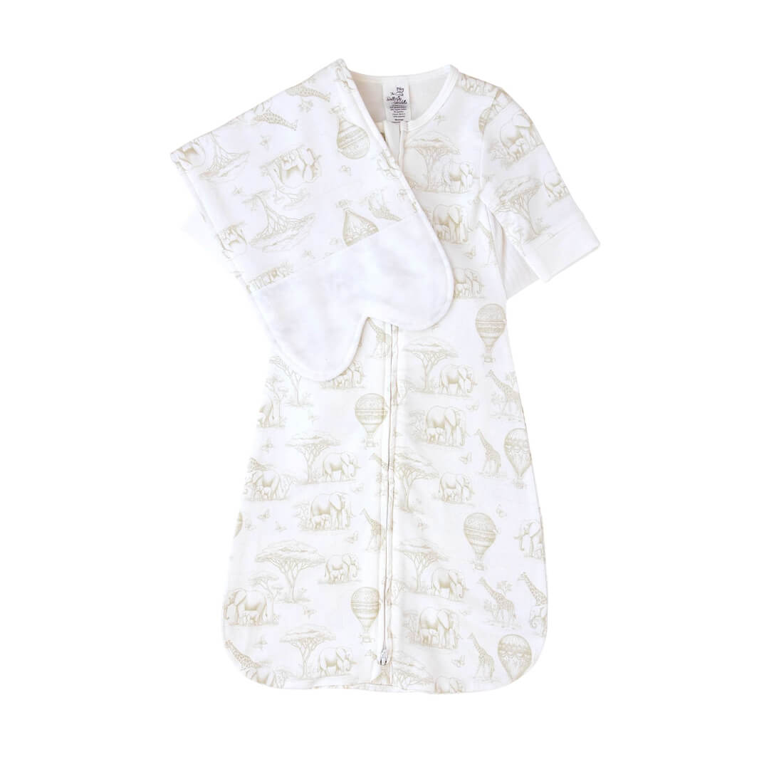 Butterfly Swaddle - Multi-Stage Sleep System (Safari Oat)
